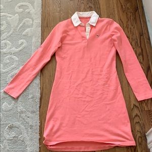 Vineyard Vines Rugby Coral Dress Size Small